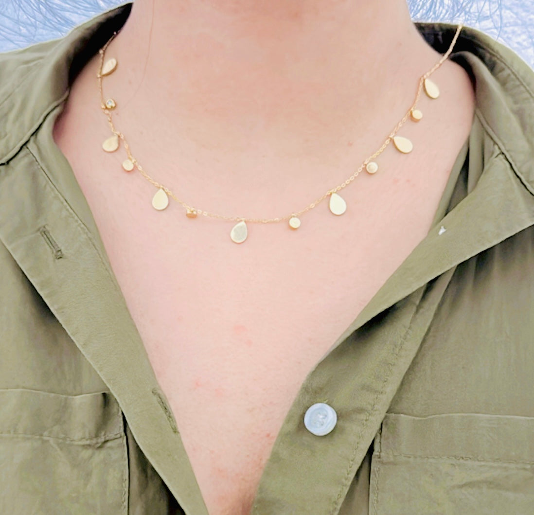 Collar con Dices de Gota