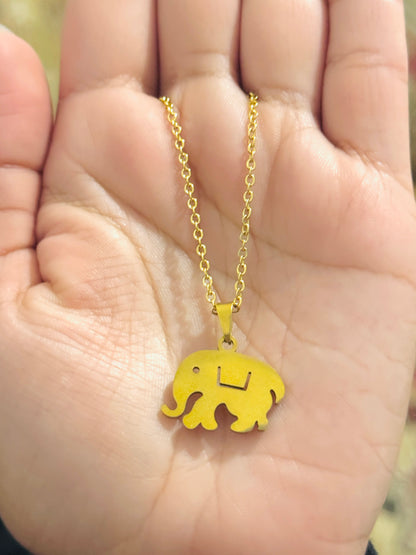 COLLAR PLANO DE ELEFANTE