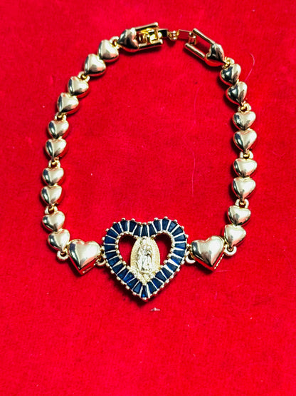 Pulsera con Corazón Religioso