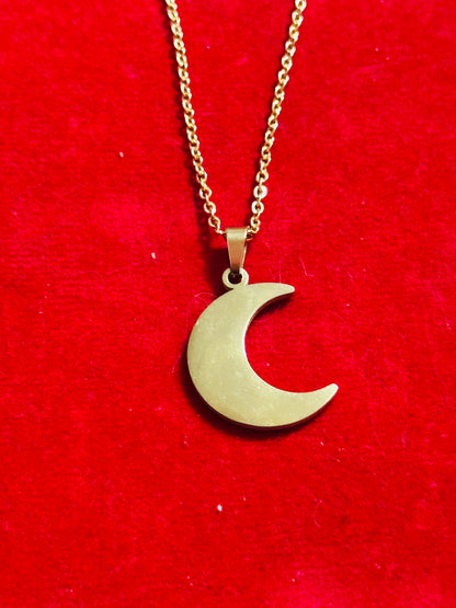 Collar Luna Dorada