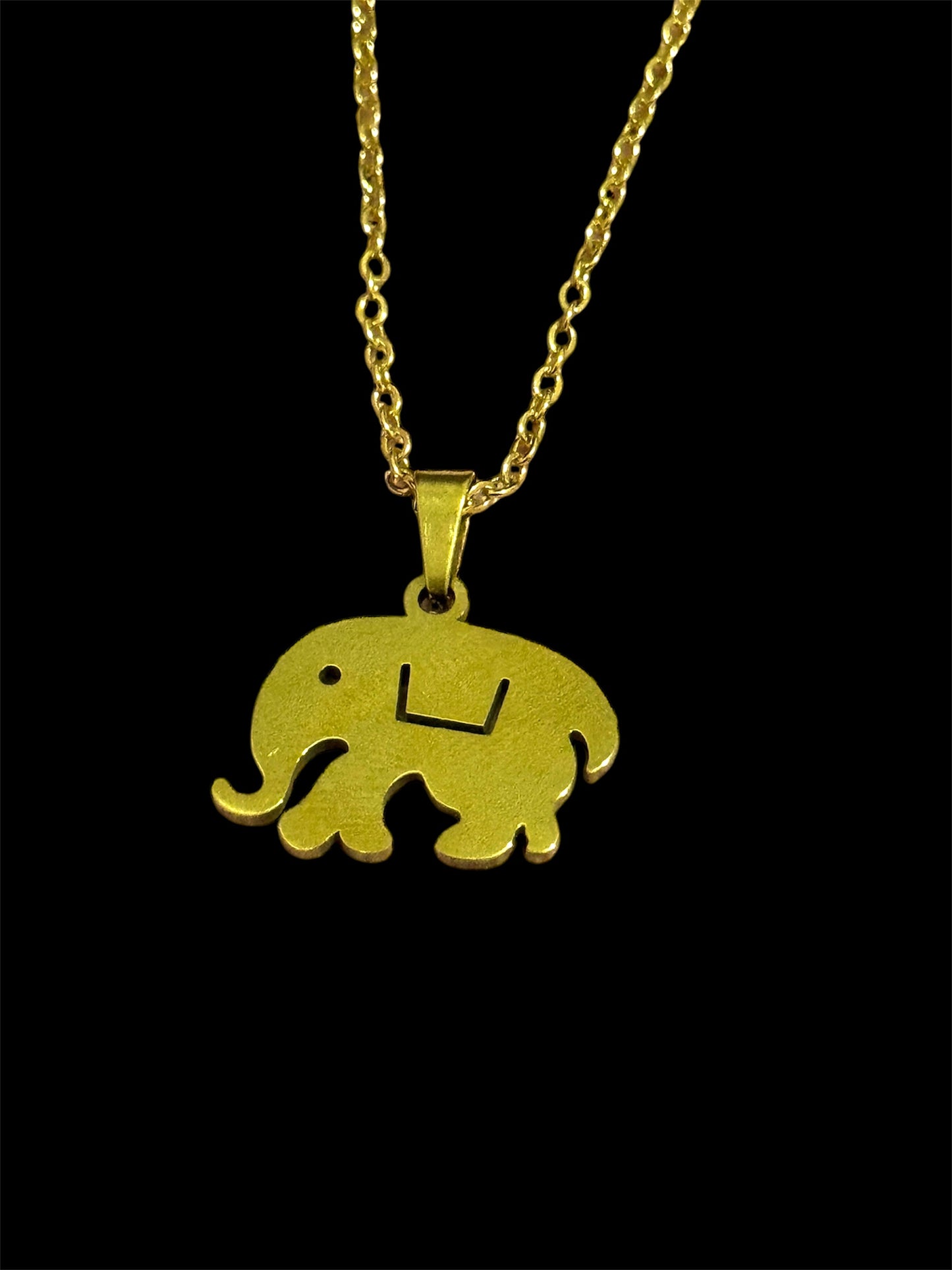 COLLAR PLANO DE ELEFANTE